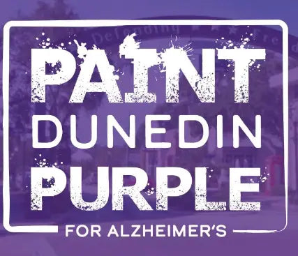 Paint Dunedin Purple for Alzheimer's logo